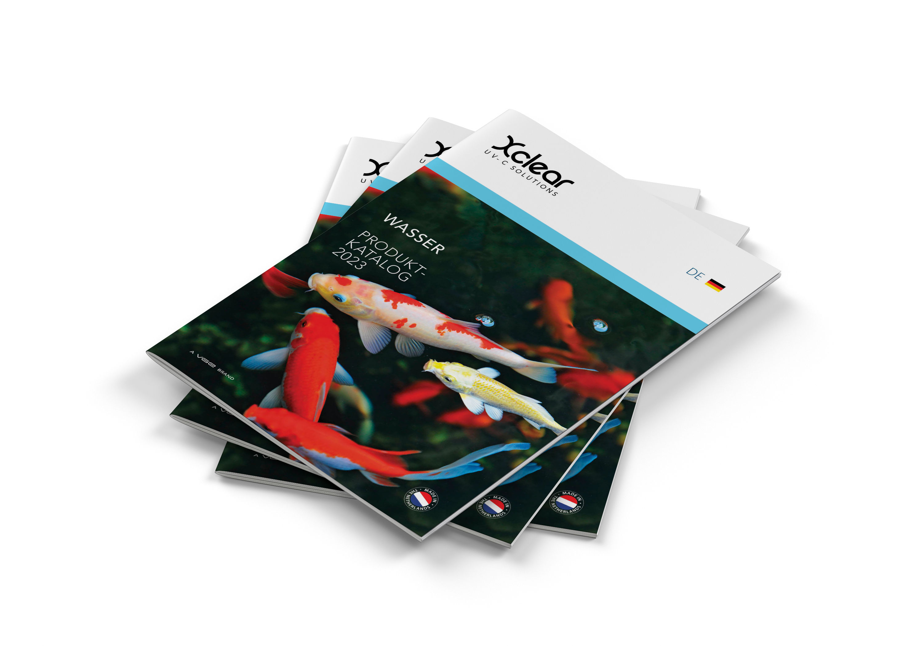 Xclear Catalogus 2024 Cover DE Stapel